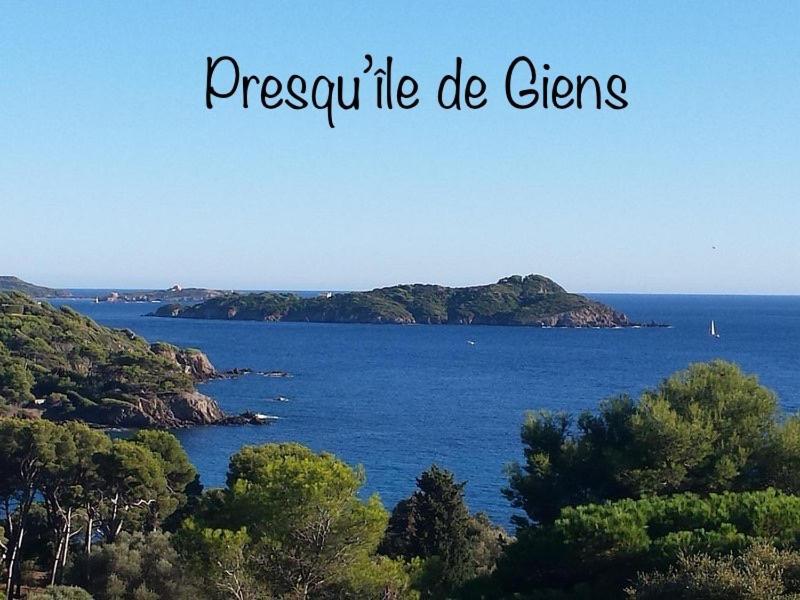 Plage A 400 M Studio Tout Confort Terrasse Clim Parking Йер Экстерьер фото